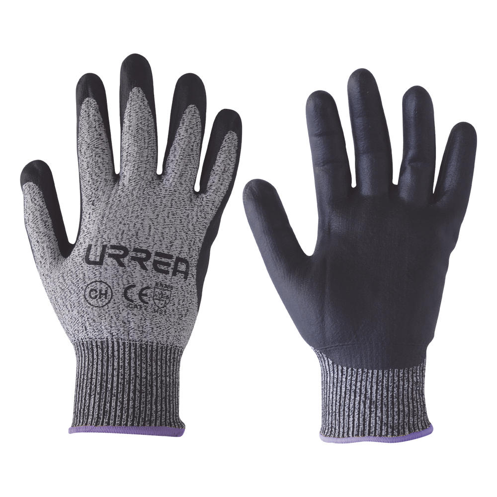 Guantes talla mediana supraneema con recubrimiento de nitrilo.
