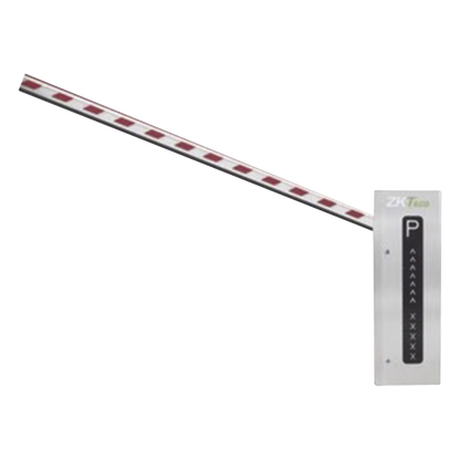 Barrera Vehicular Servomotor Derecha / 10 Millones de Ciclos / Brazo Iluminado 4.5 m / IP65 / Respaldo Baterías
