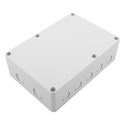 Gabinete Plástico para Exterior (IP65) de 180 x 125 x 57 mm Cierre por Tornillos.