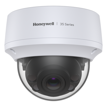 Cámara Mini Domo IP / 5 MP / Lente Varifocal Motorizado 2.7-13.5 mm / WDR 120 dB / IR 50 m / IP66 IP67 IK10 / PoE / NDAA
