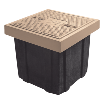 Registro Eléctrico para Uso Peatonal 60 x 60 x 40 cm (23.62 x 23.62 x 15.75 Pulgadas), Resistencia 3 Toneladas, Uso Peatonal
