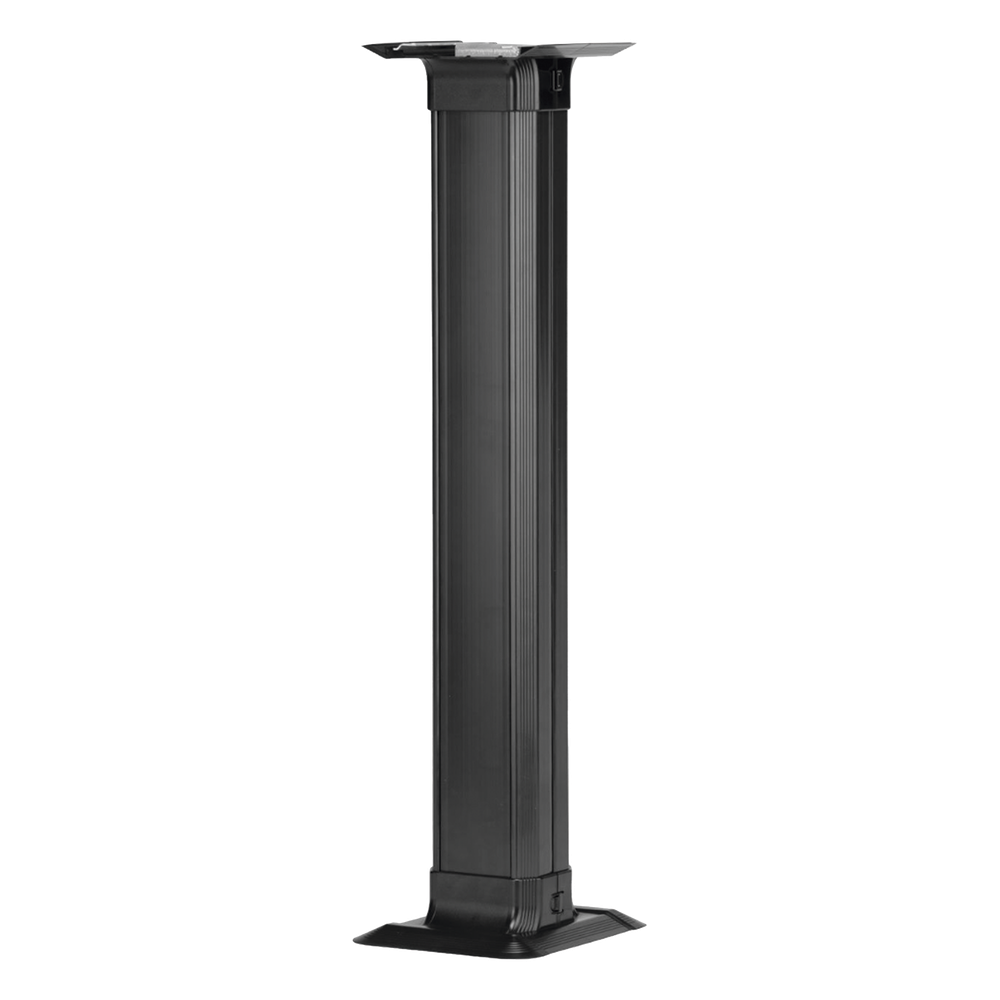 Accesorio de Conexión a Mesa, Para Uso con Canaleta de Piso AFR4BCBL6, Material PVC Rígido, Color Negro
