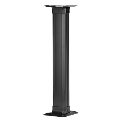 Accesorio de Conexión a Mesa, Para Uso con Canaleta de Piso AFR4BCBL6, Material PVC Rígido, Color Negro