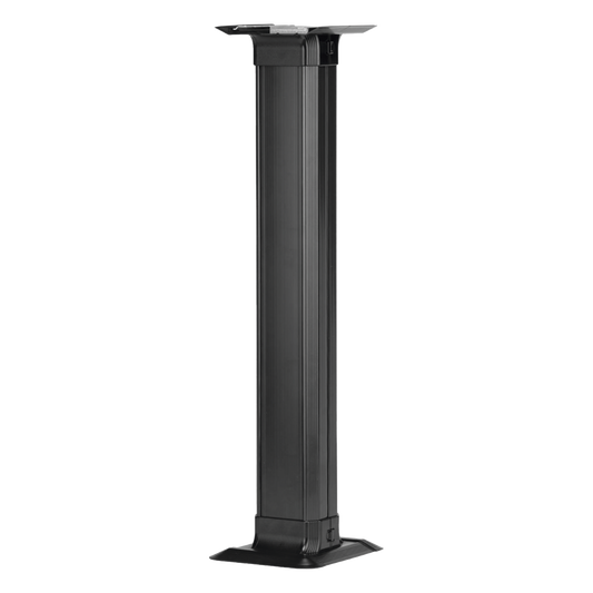 Accesorio de Conexión a Mesa, Para Uso con Canaleta de Piso AFR4BCBL6, Material PVC Rígido, Color Negro
