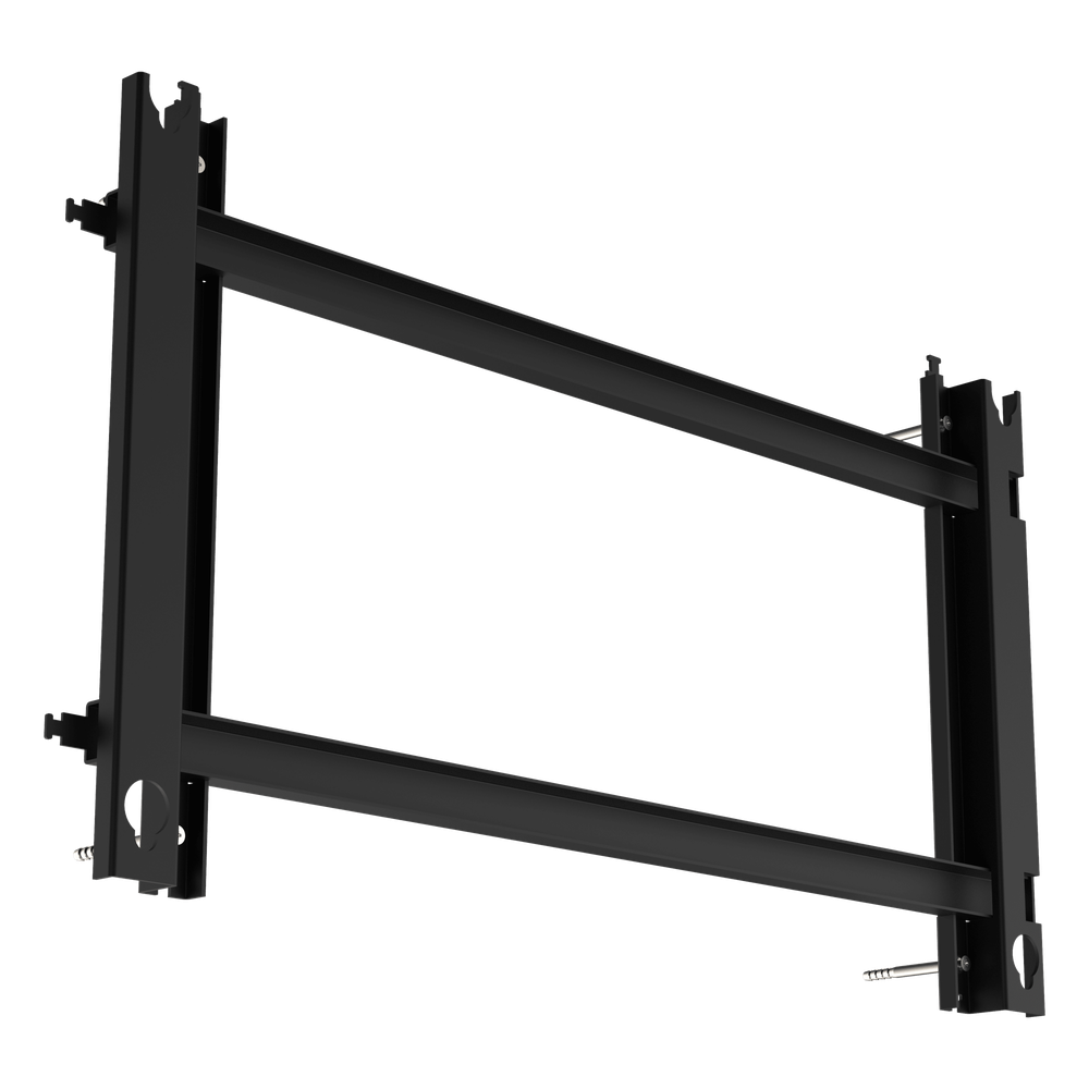 Soporte Modular de Pared Ultra-Delgado / Compatible con Gabinetes LED / Instalación Rápida y Sencilla