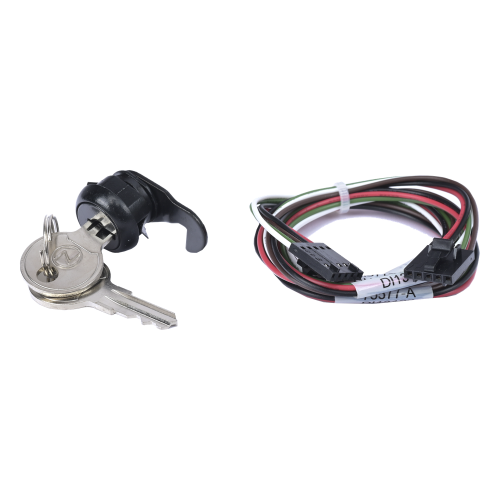 Kit de cerradura, cable y llaves de repuesto para el gabinete del gateway CLSS HON-CGW-MBB de NOTIFIER