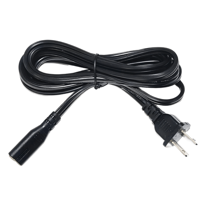 Cable de Alimentación Eléctrica para 120-240 Vca / 1.8 Metros (5.91 Pies) / 2 Líneas