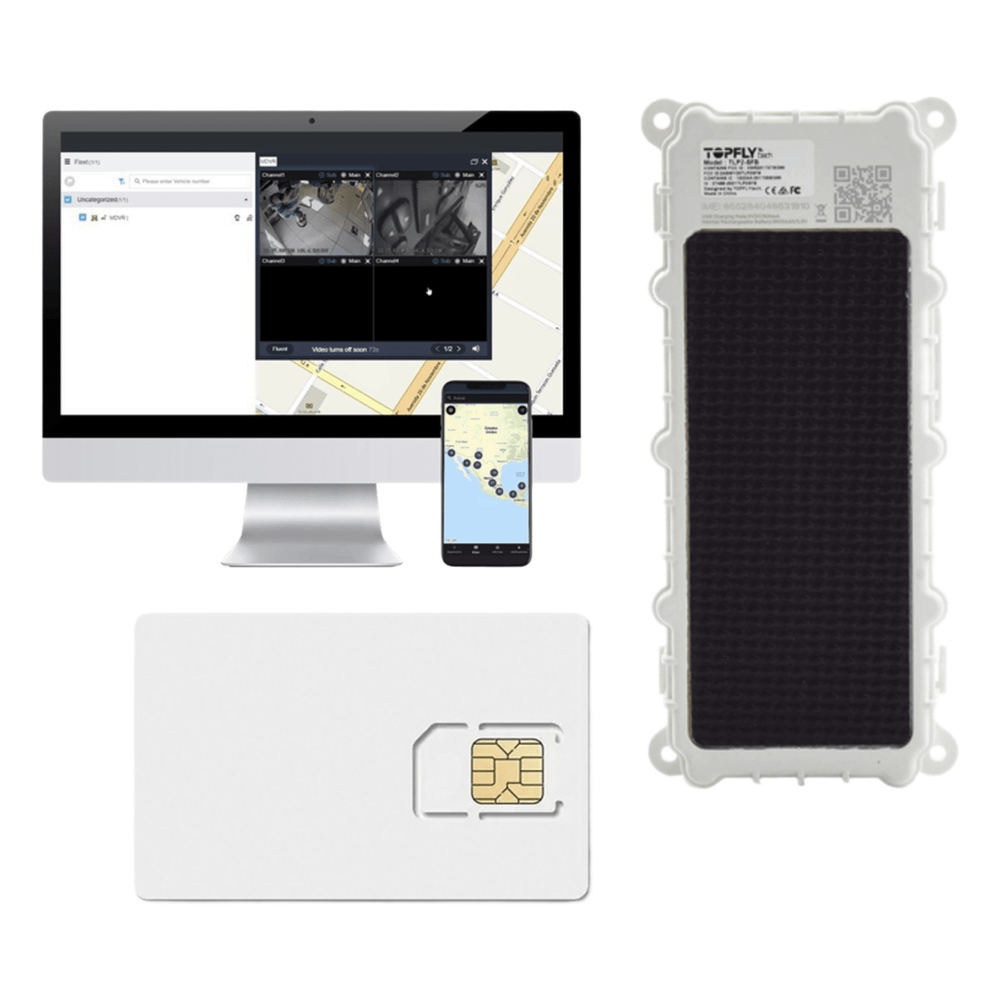 KIT Dispositivo de Seguimiento de Activos / Protección IP67 / Recargable Li 9600 mAh / LTE Cat-M1/NB-IoT / Tamaño Compacto / Funciona con Energía