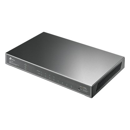 Switch Omada / 8 Puertos Gigabit / 4 Puertos PoE+ 802.3at/af / Presupuesto PoE 62 W / 30 W por Puerto / Gestión Cloud Omada / L3 Static Routing / Sin