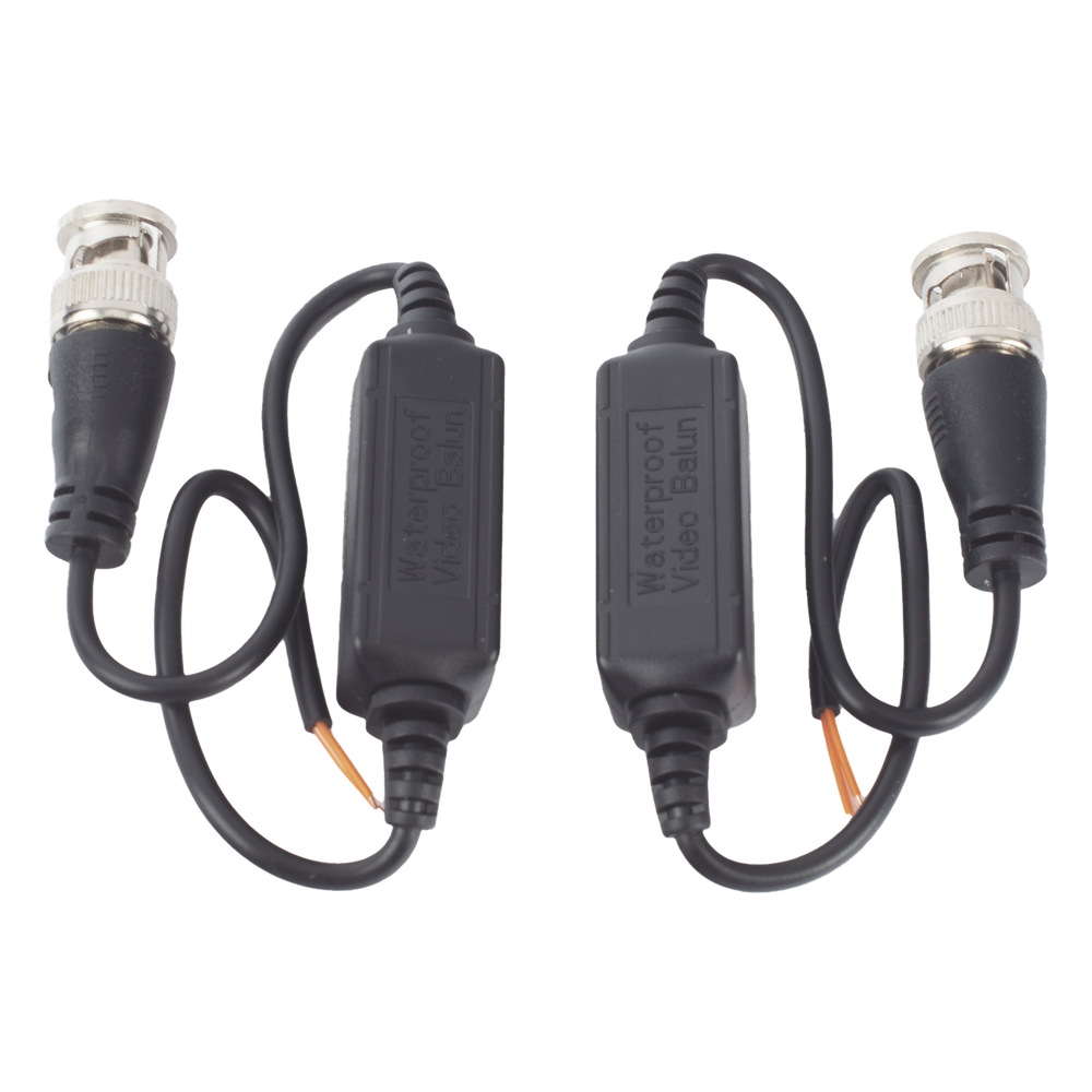 Kit de Transceptores (Baluns) para EXTERIOR TurboHD Hasta 4K HD-TVI / HD-CVI / AHD / CVBS / COAXITRON / AUDIO POR COAXITRON / Menu OSD / CONECTORES