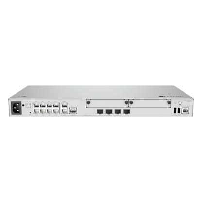 Router Empresarial / LAN: 1 SFP+ & 8×GE / WAN: 1 × SFP+ & 2×GE / 1,200 Usuarios / 128 APs Gestionables / 1,000 Túneles IPsec / 3 Gbps / IPS Antivirus