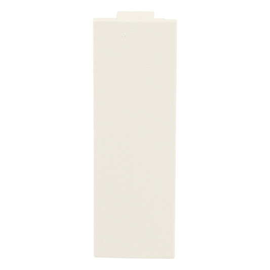 Unión recta de tapa, para uso con canaleta T70, Material PVC Rígido, Color Blanco