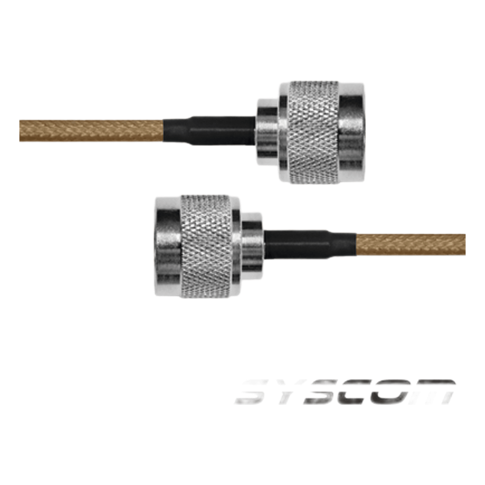 Jumper con Cable LP142 de 30 cm (11.81 pulgadas), con Conectores N Macho a N Macho