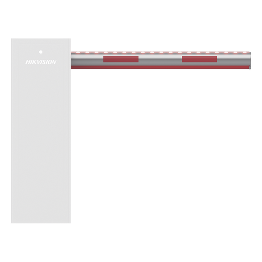Brazo de 4 mts con Iluminacion LED a 24 VDC para Barreras Serie DS-TMG300 y Serie DS-TMG520 a 24 VDC