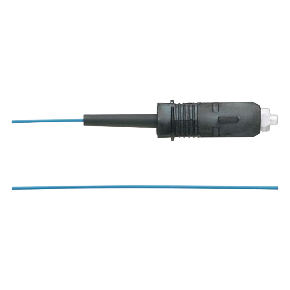 Pigtail de Fibra Óptica SC Simplex, Multimodo OM4 50/125, 900um, Color Aqua, 1 Metro (3.28 Pies)
