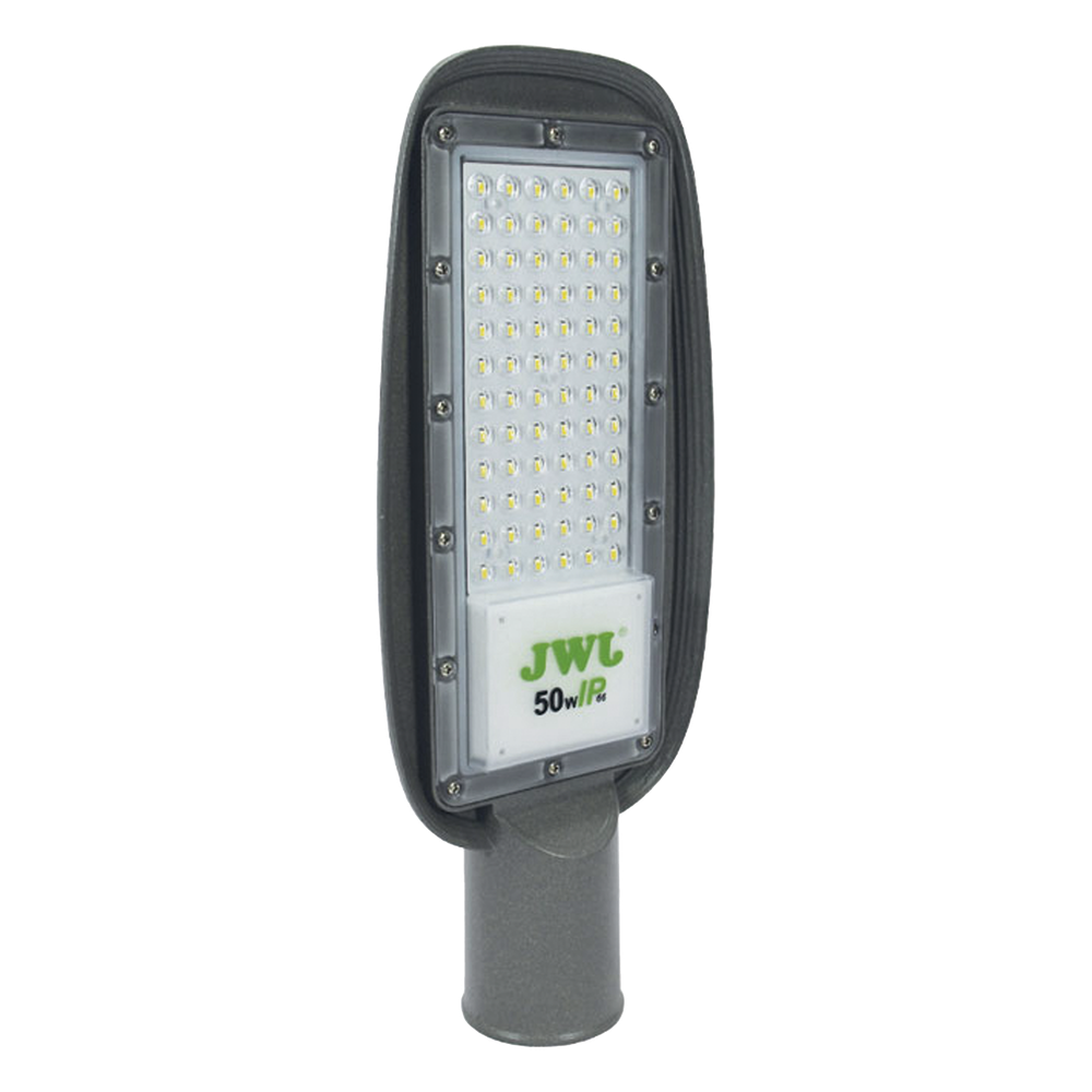 Luminaria LED de 200 W/ 100 - 265 V CA ~50/60 Hz / Fotocelda / Color Blanco/ Dimensiones 600 x 245 x 78 mm / Ángulo de Luz 135°.