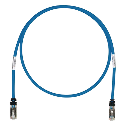 Patch Cord Cat6A, Blindado S/FTP, CM/LS0H, 3.05 Metros (10 Pies), Color Azul