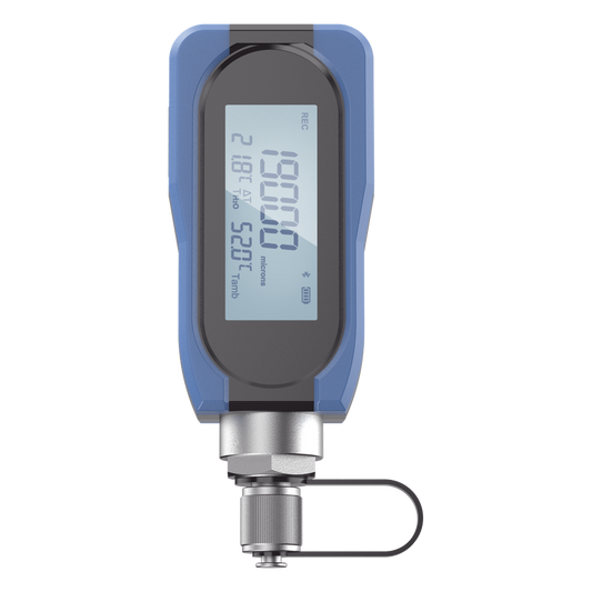 Medidor de Vacío Digital VDA1 / 0-19000 Micrones / Precisión ±10% / Pantalla LCD Grande / USB Tipo C Recargable / Detección Inteligente H₂O