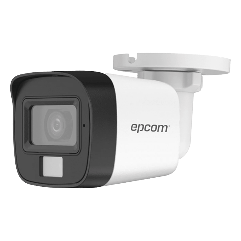 [Audio Bidireccional + Dual Light + ColorVu] Bala TURBOHD 2 Megapixel (1080p) / Lente 2.8 mm / 30 mts IR EXIR + 20 mts Luz Blanca / Micrófono y