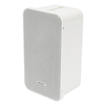 Altavoz Tipo Columna | 20 Watts | 100 V | Rejilla de Metal | Color Blanco | Montaje en L | Exterior IP66