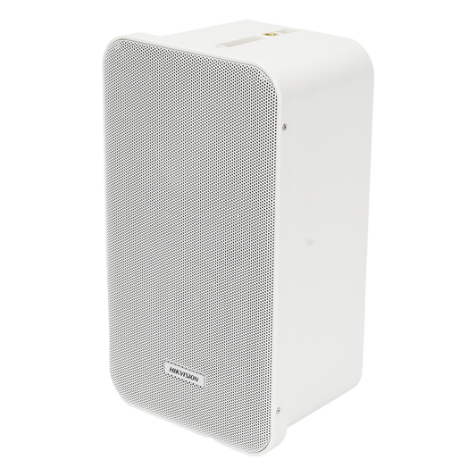 Altavoz Tipo Columna | 20 Watts | 100 V | Rejilla de Metal | Color Blanco | Montaje en L | Exterior IP66