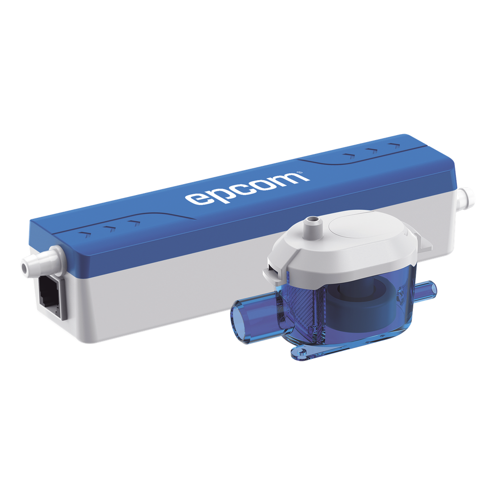 Bomba de Condensado BCON Slim Mini / Ultra Silenciosa 19 dB(A) / Altura Descarga 7 m / Caudal 12 L/h / Capacidad Tanque 35 mL / Plug & Play