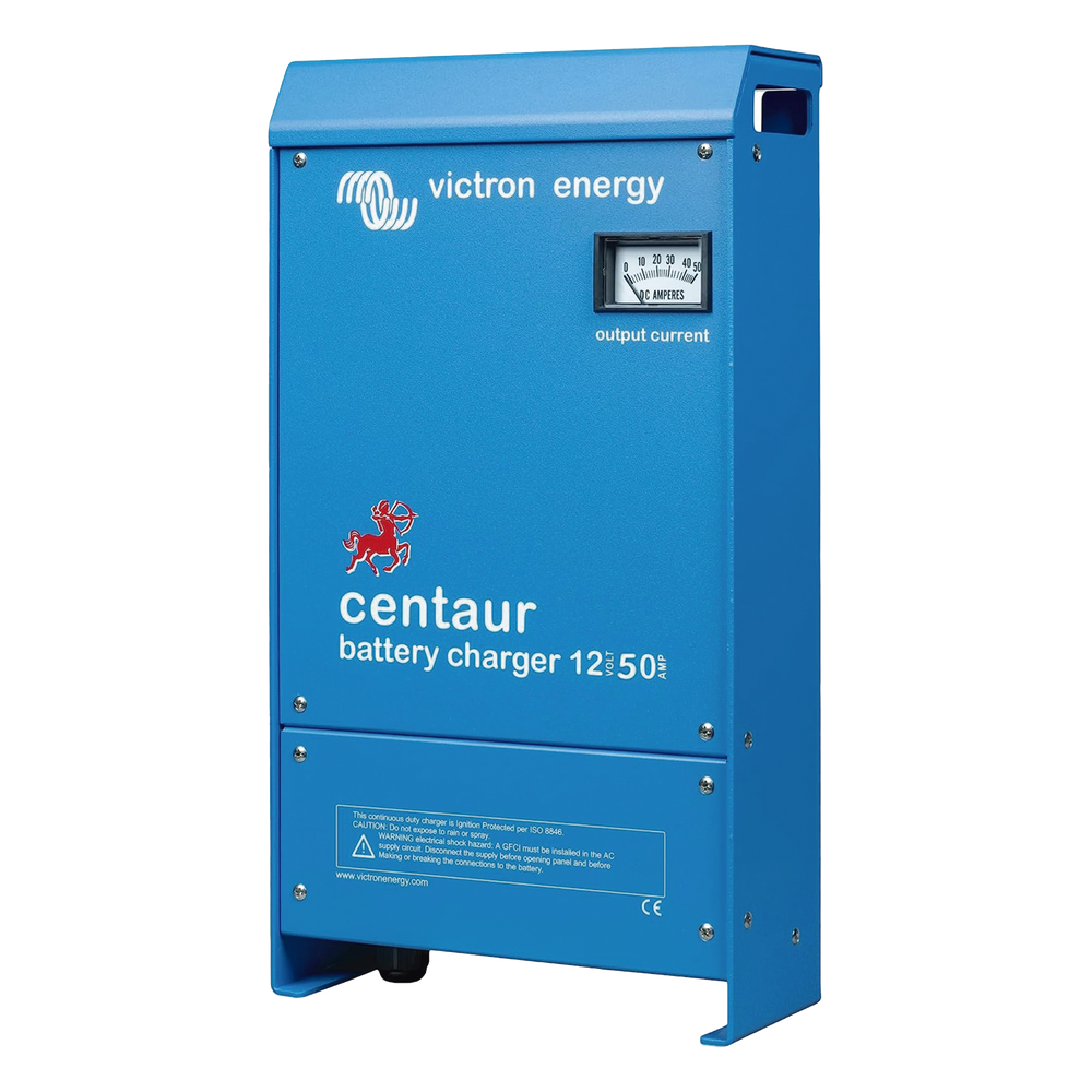 Centaur 12/50 / Cargador de Baterías 12V, 50A / Para Ambientes Marinos y Terrestres. / Bancos de 200 a 500 Ah