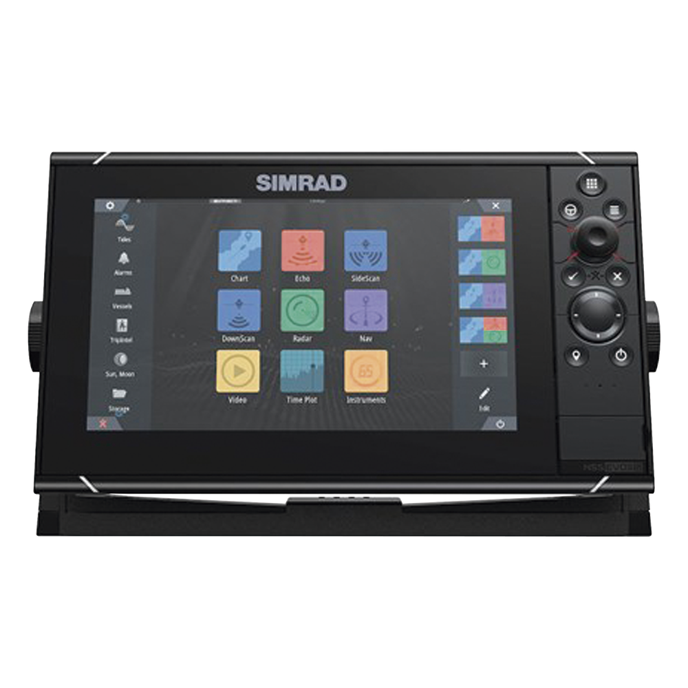 Plotter de Navegación Multifunción NSS16 evo3S, Pantalla Táctil, Cartografía Digital, Ecosonda, Radar, Piloto Automático, Dual Card Reader, Control