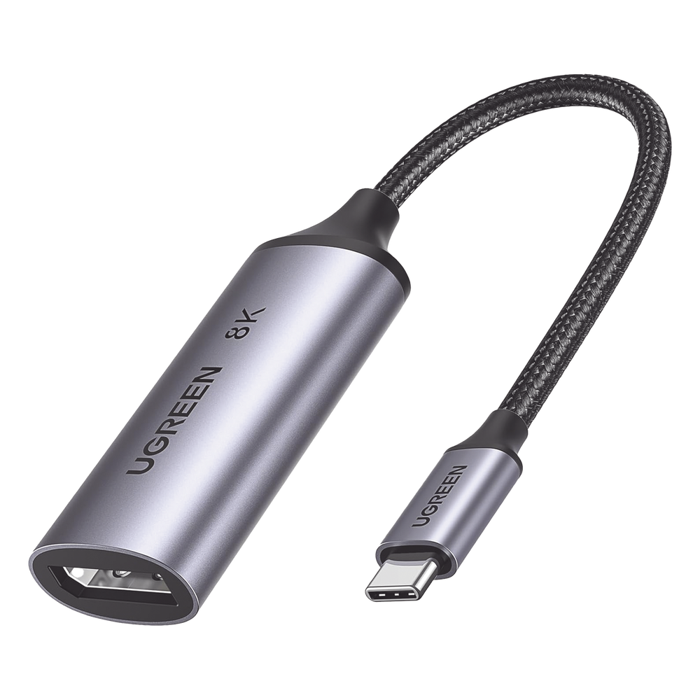 Cable Adaptador USB-C a DP 1.4 | 8K@60Hz | 4K@240Hz | Compatible con Thunderbolt 3 & 4 | HDR | eARC | DTS | Dolby | 3D | ALLM | VRR | Admite