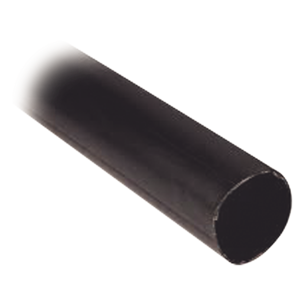 Tubo Termoencogible (Termofit) Negro de 1.2 m, 1.5" de Diámetro, Reduce de 2:1, Poliolefina.