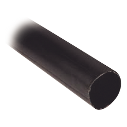 Tubo Termoencogible (Termofit) Negro de 1.2 m, 1.5" de Diámetro, Reduce de 2:1, Poliolefina.
