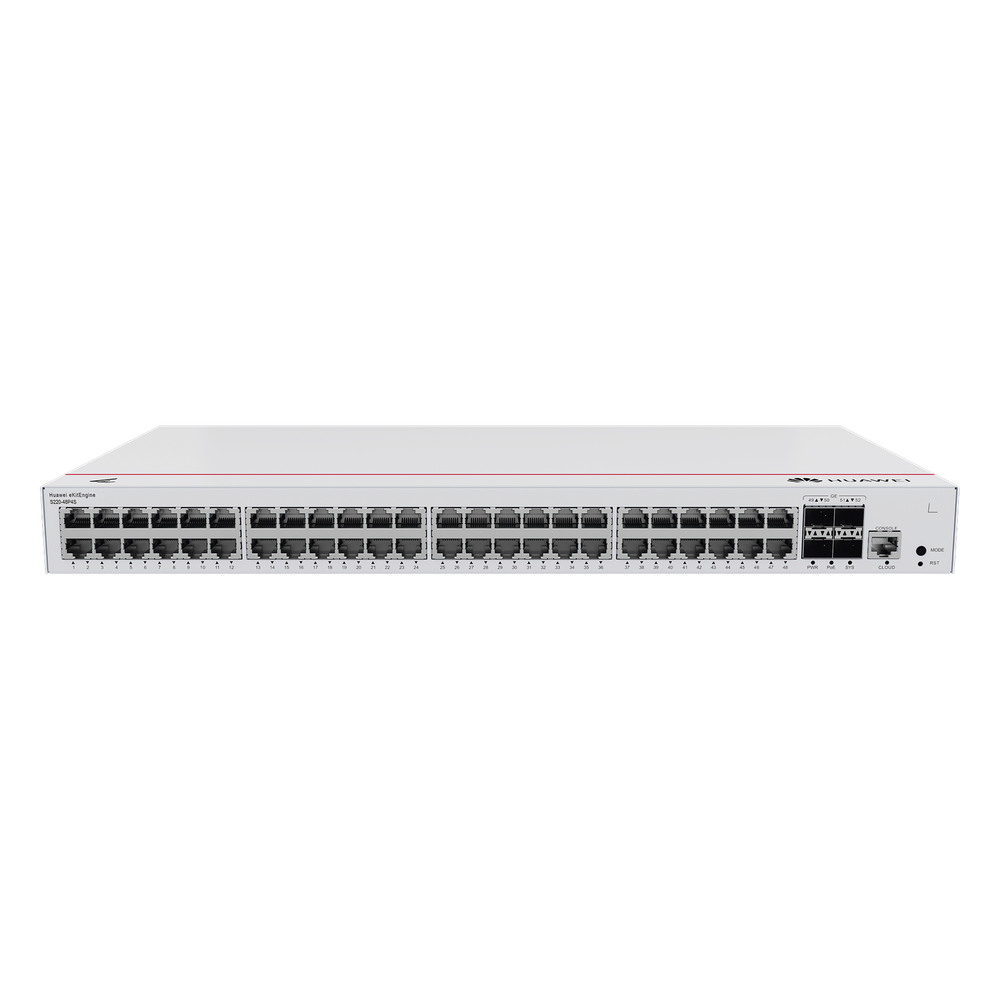 Switch de Acceso Gigabit Administrable PoE Capa 2 / 48 puertos 10/100/1000 Mbps (PoE) / 4 Puertos 1GE SFP Uplink / ERPS / IMGP Snooping / DHCP
