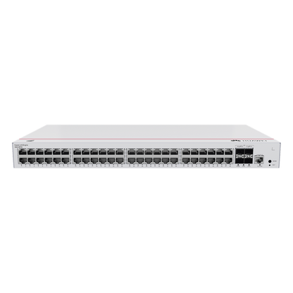 Switch de Acceso Gigabit Administrable PoE Capa 2 / 48 puertos 10/100/1000 Mbps (PoE) / 4 Puertos 1GE SFP Uplink / ERPS / IMGP Snooping / DHCP