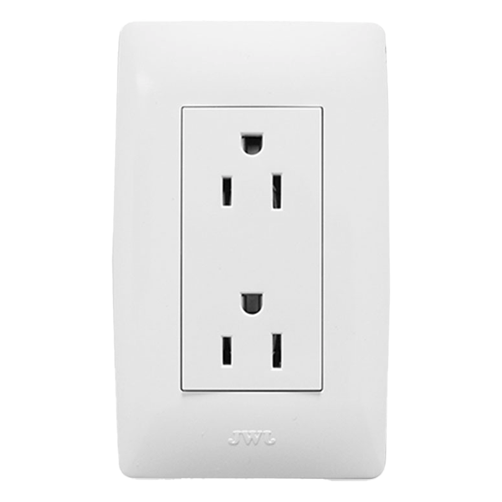 Contacto Dúplex de 127 V~60 Hz 15 A / Color Blanco.