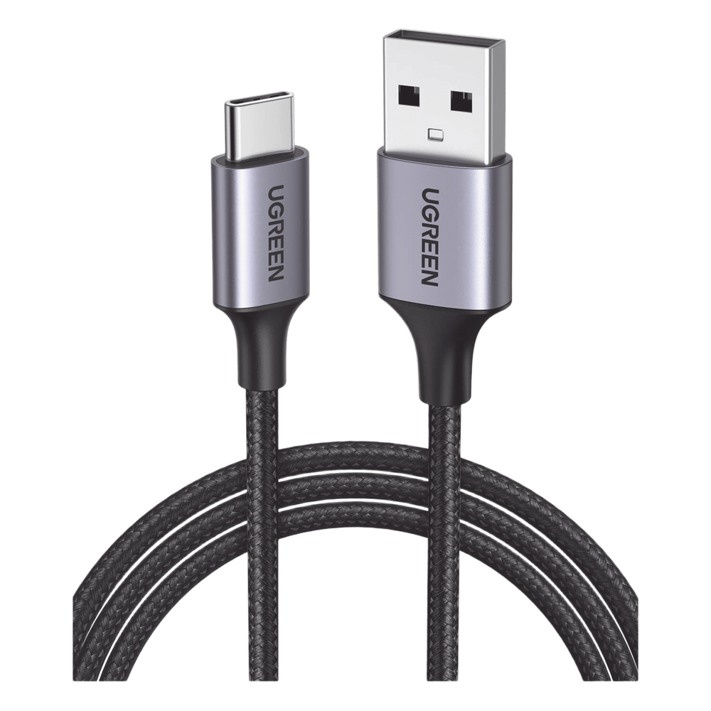 Cable USB-A a USB-C | 2 Metros (6.56 Pies) | Transferencia de Datos de 480 Mbps | Carga Rápida | QC 4.0/3.0/2.0 | FPC | AFC | Protección Integrada |