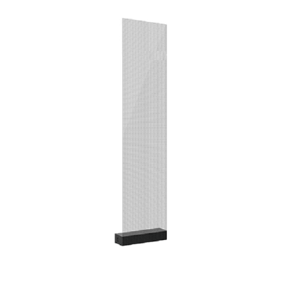 Panel LED Transparente / Pixel Pitch 3.91 mm / 250 x 1,200 mm / Transparencia 82% / Brillo 1500-5000 nits / SMD1717 / Instalacion Pegado-Colgado-Fijo