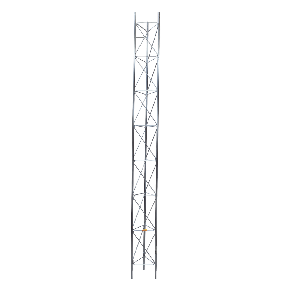 Tramo de Torre Arriostrada de 3m x 30cm, Galvanizado por Inmersión, Hasta 30 m de Elevación. Zonas Húmedas.