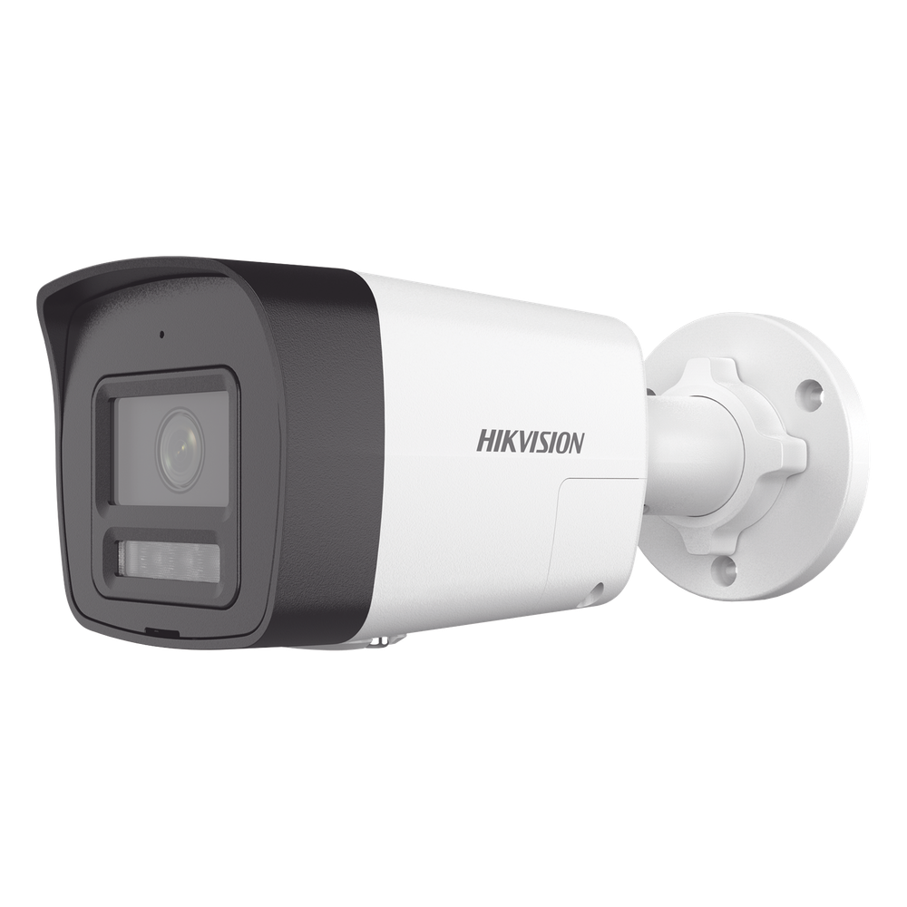 [PROTECCIÓN ACTIVA] Bala IP 4 Megapixel / Lente 2.8 mm / Dual Light (30 mts IR + 20 mts Luz Blanca) / Audio de Dos Vías / Luz Intermitente y Alerta
