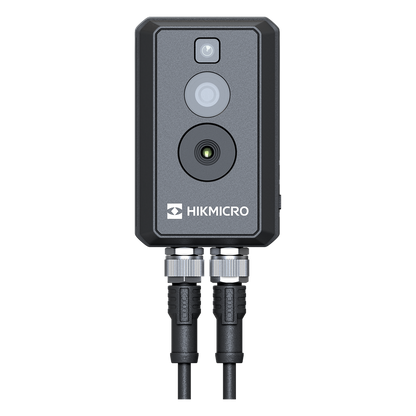 (HIKMICRO) Cubo IP Bi-Espectral / Térmica (256 X 192 / 3.6 mm) + Óptica (4 MP / 1.4 mm) / Rango: -20°C a 550°C / ±2°C Margen / PoE / IP67 / Ideal