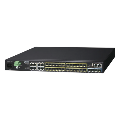 Switch Core Capa 3, 24 Puertos SFP 100/1000X, 8 Puertos Compartidos Gigabit Ethernet, 4 Puertos SFP de 10 Gbps