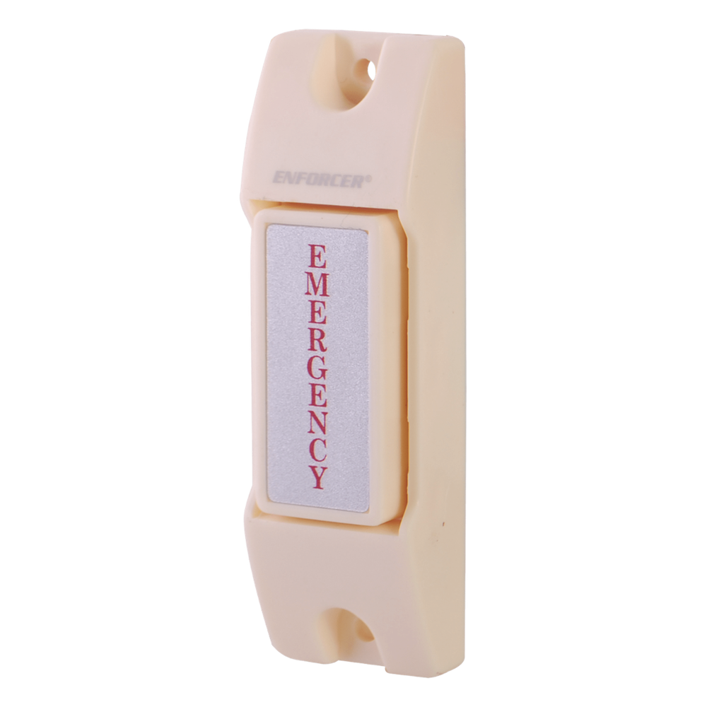 Botón de Emergencia / Botón de Pánico / Montaje de Superficie o Pared / Ideal Como Botón de Pánico / Contacto Momentáneo NO / Uso con Sirenas o