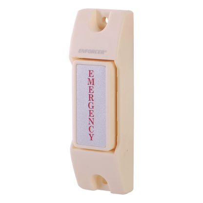 Botón de Emergencia / Botón de Pánico / Montaje de Superficie o Pared / Ideal Como Botón de Pánico / Contacto Momentáneo NO / Uso con Sirenas o