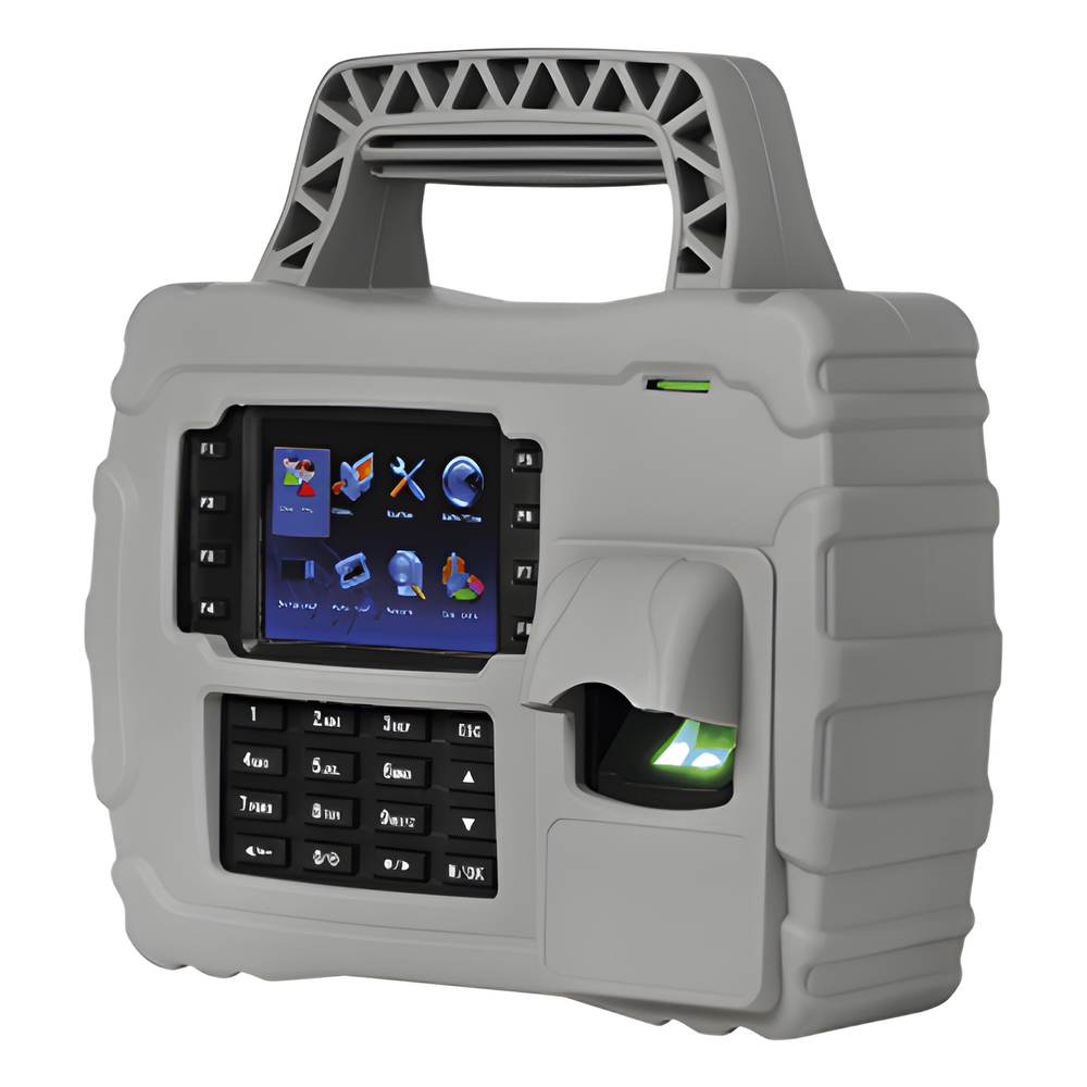 Lector biometrico portatil con comunicación WiFi