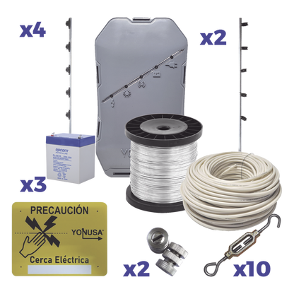 KIT Energizador para 25 Metros de proteccion