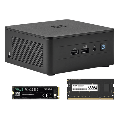 Mini PC Kit / Intel Core i7-1360P / 8 GB RAM / 256 GB SSD / HDMI Múltiples Pantallas / Formato Compacto