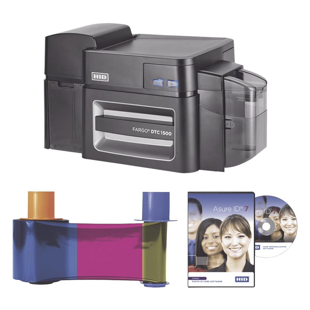 Impresora de Tarjetas Direct-to-Card DTC1500, 300 dpi, 16.7 Millones de Colores, Seguridad Avanzada, Marca de Agua Personalizada, Encriptación AES