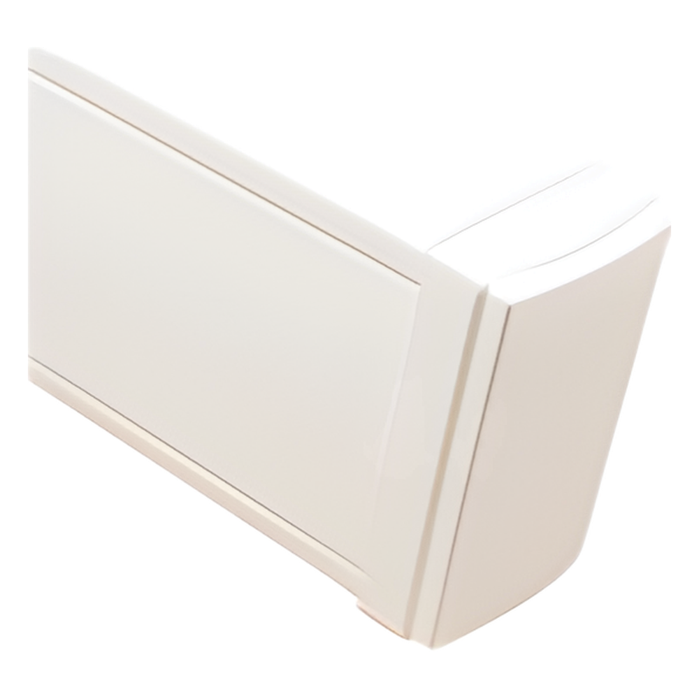 Tapa final en color blanco de PVC auto extinguible, para canaleta TEK100 (5591-02001)