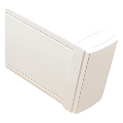 Tapa final en color blanco de PVC auto extinguible, para canaleta TEK100 (5591-02001)