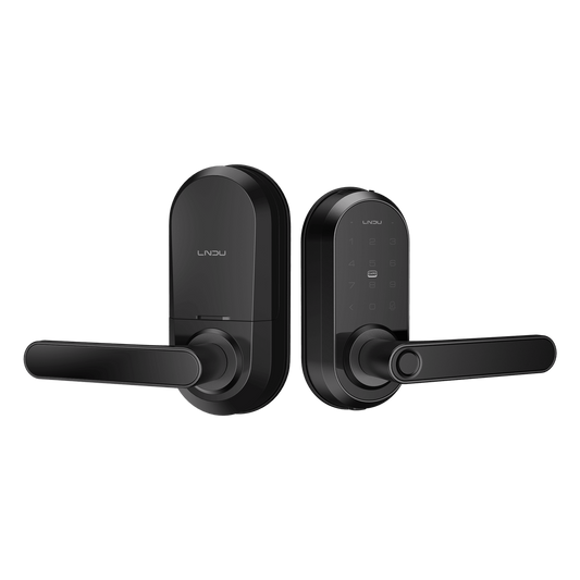 Cerradura Inteligente Wi-Fi / Escáner de Huella Digital / Teclado Táctil / Compatible con App / 8 Baterías AA / Puerta Interior y Exterior / Función