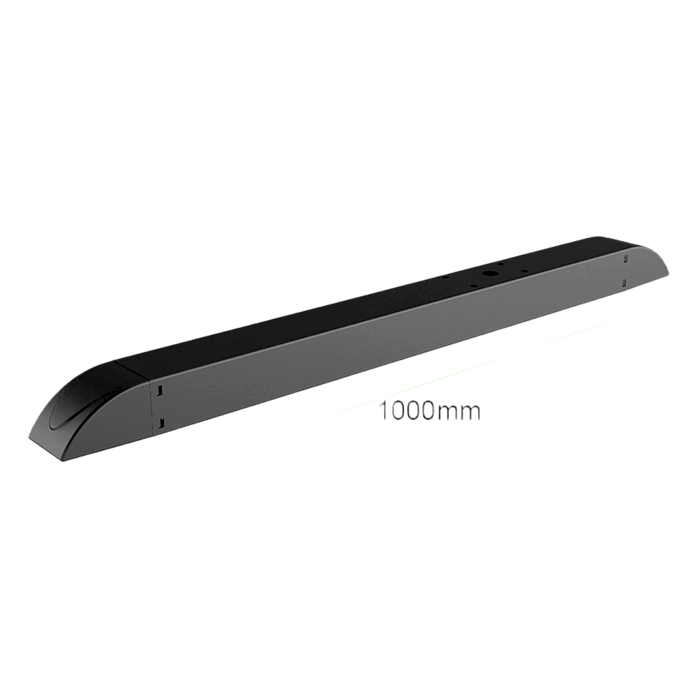 Soporte Estructural para Videowall con motaje en Piso | Perfil Rectangular de 1m| Diámetro de los orificios 20 mm Post Support 76.5 mm |Incluye